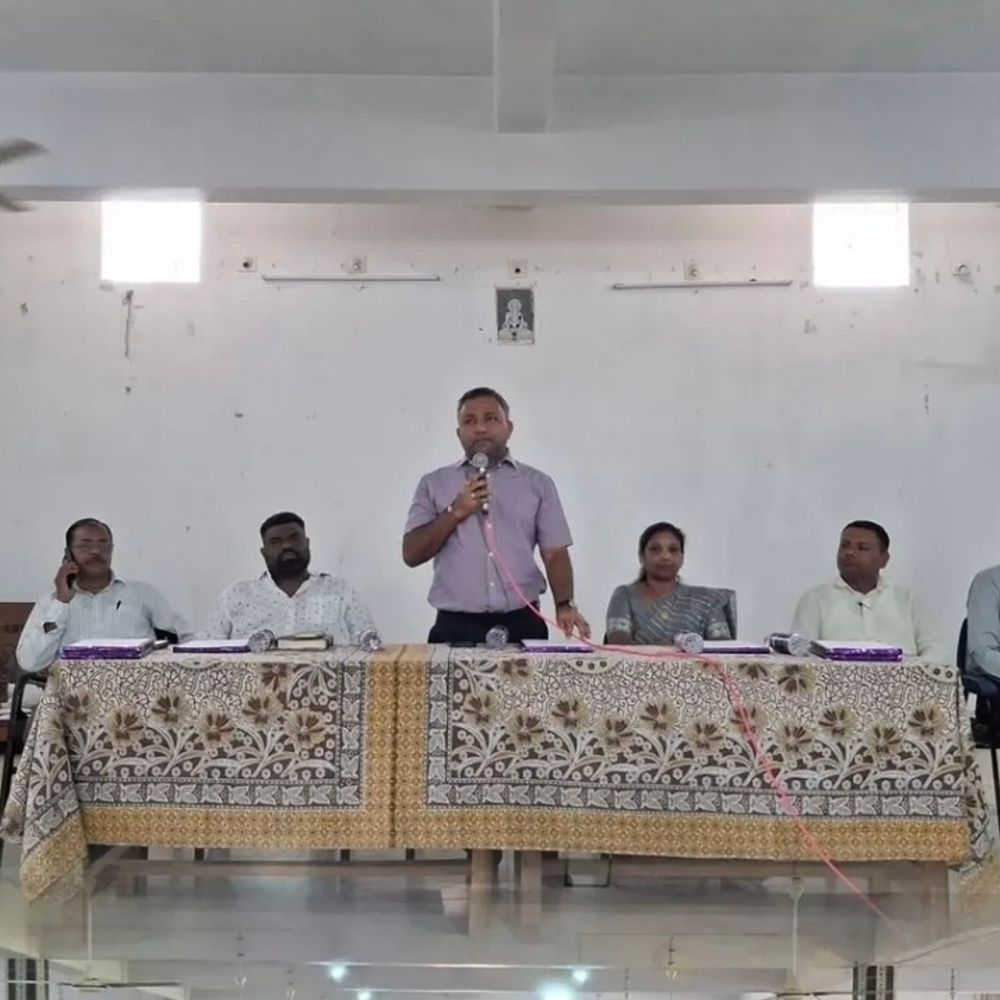 ગોધરા તાલુકામાં “વંદે માતરમ્ યુવા ઉદઘોષ” કાર્યક્રમ યોજાયો:સાંકલીની કે.જી. પરમાર શાળામાં વિદ્યાર્થીઓ સાથે સંવાદ, વંદે માતરમ્ ના મહત્વ અંગે ચર્ચા કરાઈ