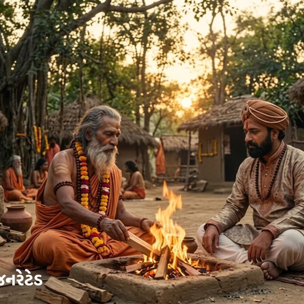 બધું જ હોવા છતાં રાજા વ્યાકુળ રહેતો:સંતે લાકડી દ્વારા શીખ આપી, ગુસ્સાને નિયંત્રિત કરવાની અને પ્રેમ-કરુણાને અપનાવવાની રીત સમજાવી