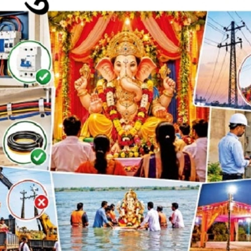 ભુજમાં ગણેશોત્સવમાં વીજ દુર્ઘટના નિવારણ માટે જનજાગૃતિ અભિયાન