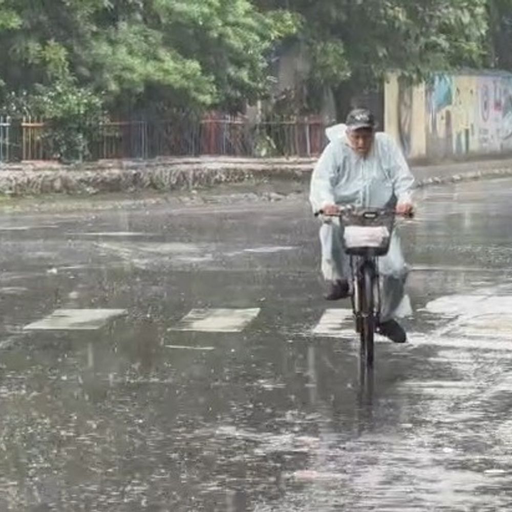 નવસારીમાં બીજા દિવસે પણ વરસાદ, વાંસદામાં સાડા ત્રણ ઈંચ ખાબક્યો:ઉપરવાસમાં વરસાદ ઘટતા નદીઓની જળસપાટી ઘટી, નીચાણવાળા વિસ્તારોને રાહત