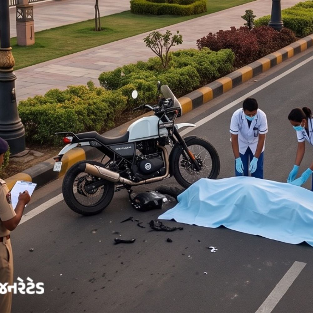 અમદાવાદમાં ત્રણ અકસ્માતમાં બે વ્યક્તિના મોત, 4 ઇજાગ્રસ્ત:વટવા અને રિવરફ્રન્ટ પર ટુ-વહીલર સ્લીપ થતા બેના મોત, બે ઇજાગ્રસ્ત; સોલામાં સગીરે એક્ટિવાને ટક્કર મારતાં બે ઘાયલ