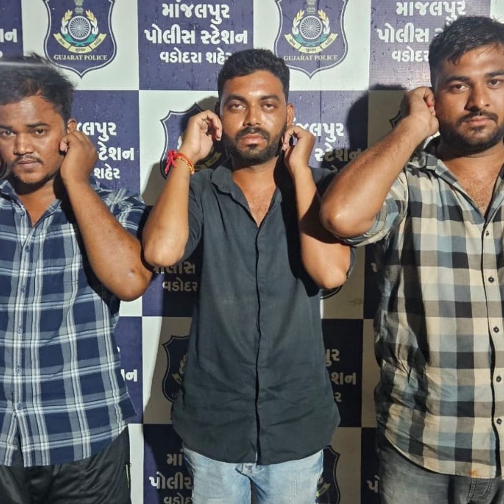 'કાલે શું કહેતી હતી, વધારે ચરબી ચડી ગઈ છે':અસામાજિક તત્વોએ ઘર બહાર પાર્ક કરેલી રિક્ષાના કાચ ડંડાથી તોડી નુકસાન કરીને મારમારી કરી, 3 શખ્સો ઝડપાયા