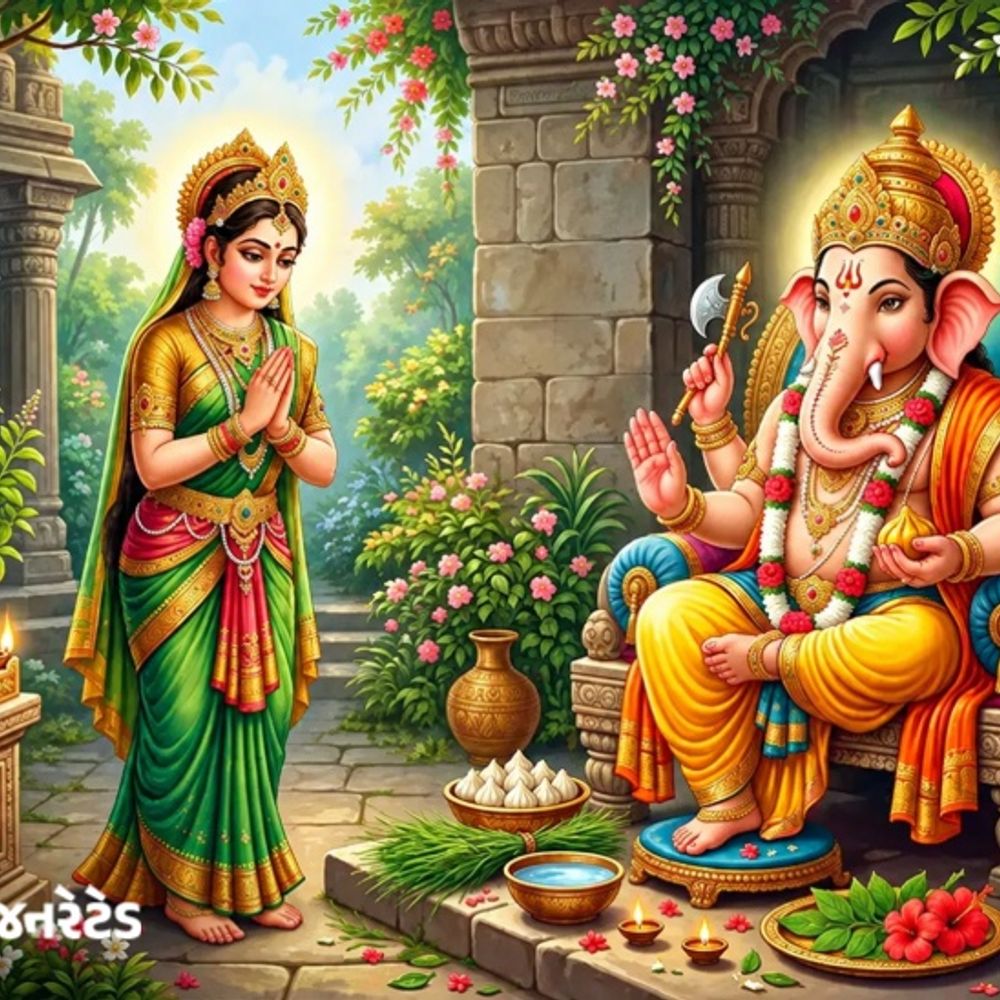 ગણેશ પૂજામાં તુલસી કેમ નથી ચઢાવવામાં આવતી?