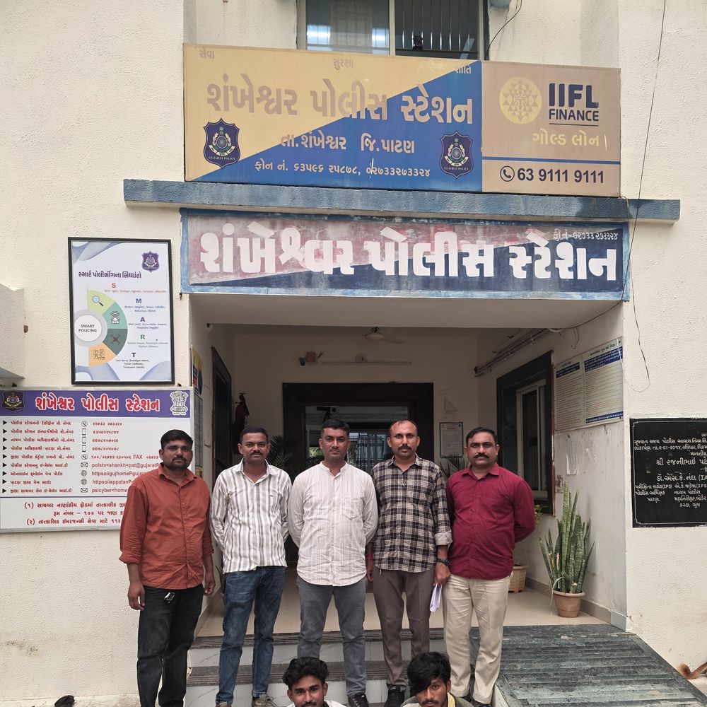 કાર્યવાહી:શંખેશ્વરના રણોદમાં ઘરમાંથી ચોરેલા રૂ. 1.60 લાખના સોના-ચાંદીના દાગીના સાથે 2 ઝબ્બે