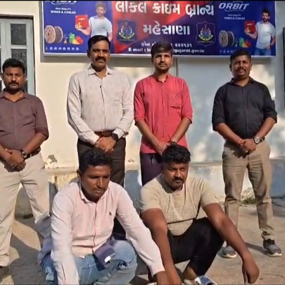 મહેસાણા એલસીબી દ્વારા પશુ ચોર ગેંગ સામે કાર્યવાહી:જિલ્લામાં પ્રથમ વખત પશુ ચોરો સામે પાસા; ત્રણેય આરોપીને અલગ-અલગ જેલમાં ધકેલાયા; અસામાજિક તત્વોમાં ફફડાટ