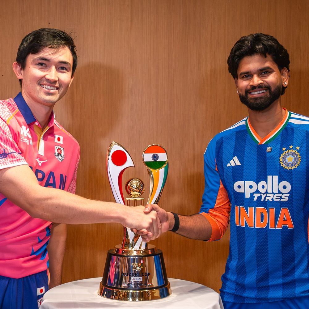 ભારત-જાપાન વચ્ચે 5-5 ઓવરની મેચ થશે:વરસાદના કારણે ઓવર ઘટાડવામાં આવી; ભારતે ટૉસ જીતીને પહેલા બેટિંગ લીધી; વૈભવને ફરી તક ના મળી