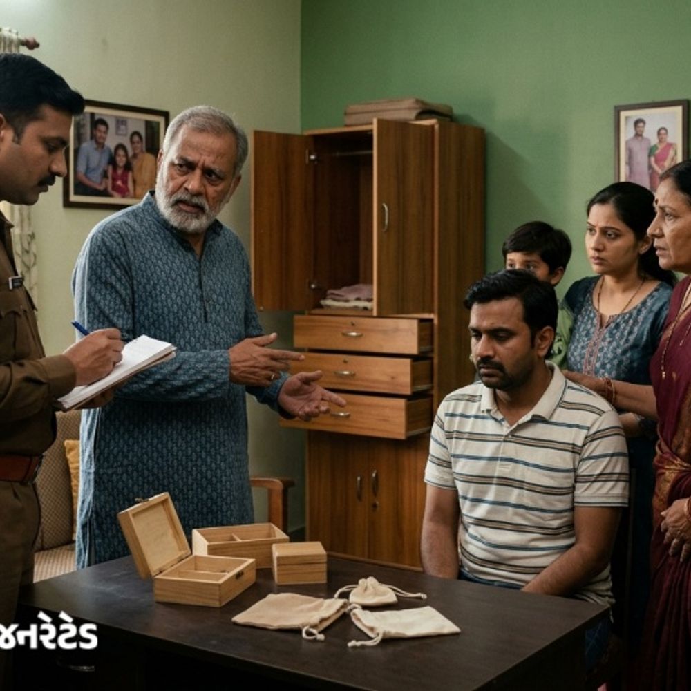 બાપુનગરમાં વેપારીના ઘરમાંથી 46.60 લાખના દાગીના-રોકડની ચોરી:દાગીના બેગમાં મુક્યા બાદ એક મહિને જાણ થઈ, મુંબઈથી આવેલા મિત્ર અને તેના પરિવાર પર ચોરીની શંકા