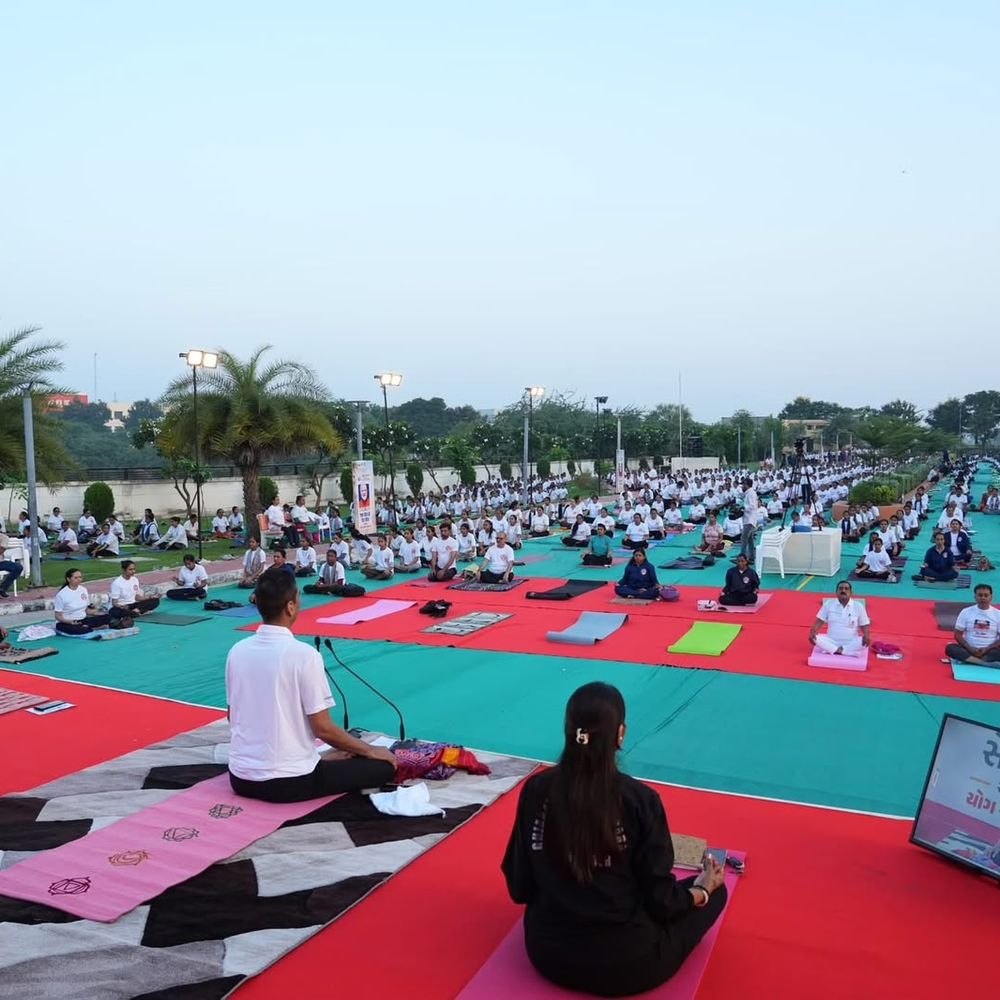 પાટણમાં 3000 લોકોનો 365 દિવસ યોગ કરવાનો સંકલ્પ, મહાયોગ શિબિરનું ભવ્ય આયોજન