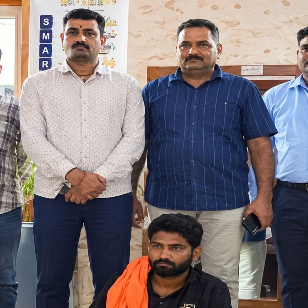 સુરેન્દ્રનગરમાં MD ડ્રગ્સ સાથે એક યુવક પકડાયો:પોલીસે 2 મોબાઈલ ફોન સહિત 16,720 રૂપિયાનો મુદ્દામાલ જપ્ત કર્યો