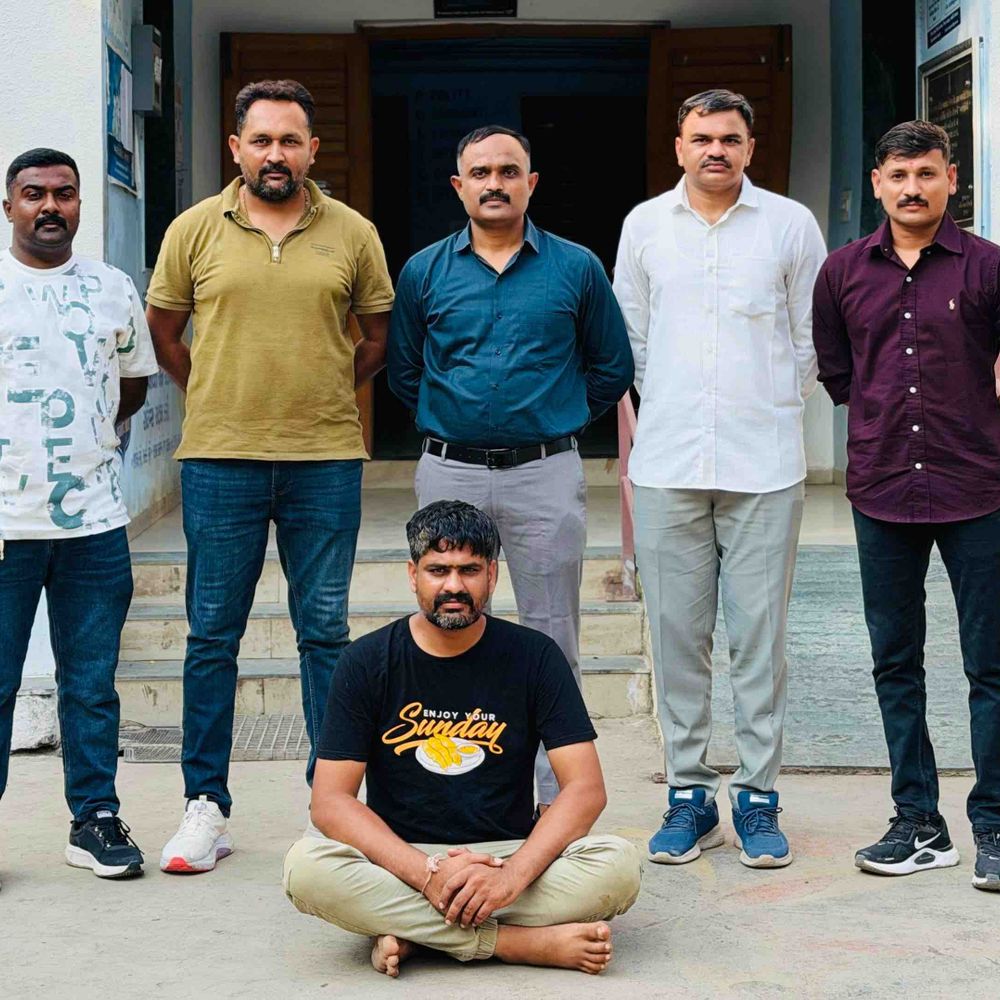 બાબરા પોલીસે 3 વર્ષથી ફરાર ગુજસીટોકના ઈનામી આરોપીને ઝડપ્યો:અમરેલી જિલ્લામાં નોંધાયેલા ગુનાનો આરોપી પ્રતાપ ગીડાની ધરપકડ, આગળની કાર્યવાહી શરૂ
