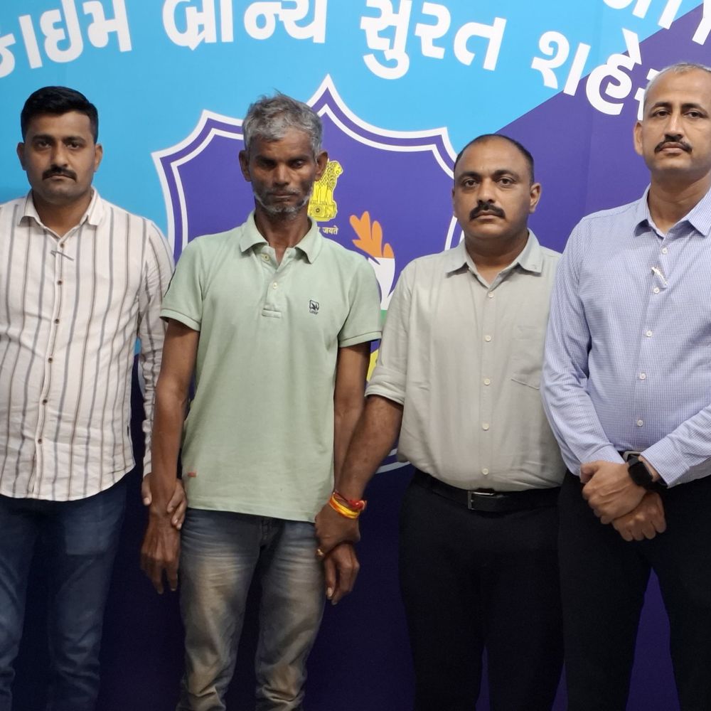 અમદાવાદમાં 24 વર્ષ પહેલાં પત્નીની ઘાતકી હત્યા કરનાર ઝડપાયો:પ્રથમ પતિ સાથેના અણબનાવ અને અનૈતિક સંબંધની અદાવતમાં શેખર યાદવે રચ્યો હતો ખૂની ખેલ