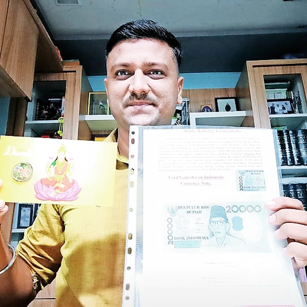 મોરબીના મિતેષભાઈનો અનોખો ગણેશ સંગ્રહ: ચલણ અને સ્ટેમ્પ પર કંડારાયેલા બાપ્પાના વિવિધ સ્વરૂપ