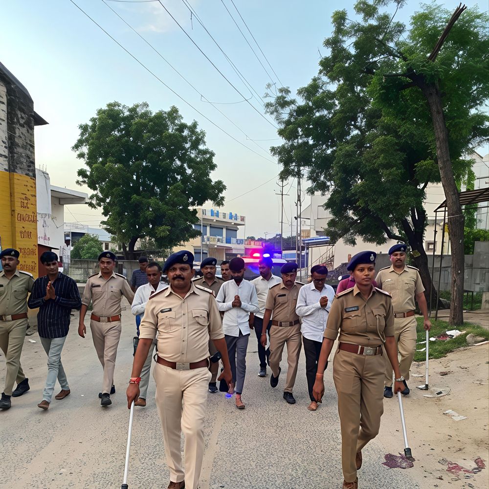 વરધરીમાં માછીમારી મુદ્દે મારામારી: 10 સામે ફરિયાદ, 5 આરોપીઓનું સરઘસ કાઢ્યું