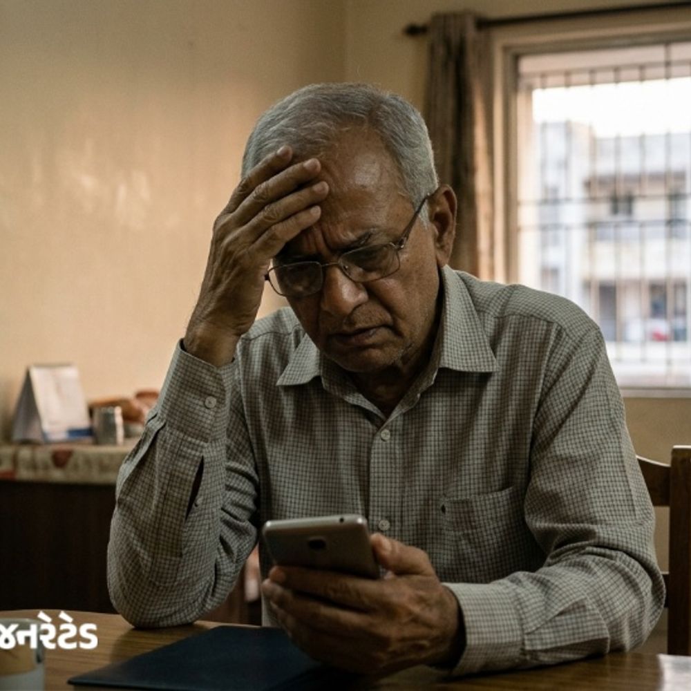 ATSના અધિકારી બની નિવૃત પ્રોફેસરને ડિજિટલ એરેસ્ટ કર્યાં:ચાઈલ્ડ પોનોગ્રાફી કેસમાં ફસાવવાનું કહીને ગઠિયાઓએ 16.18 લાખ પડાવી લીધા, સિંગરવાના વૃદ્ધની સાયબર ક્રાઈમમાં ફરિયાદ