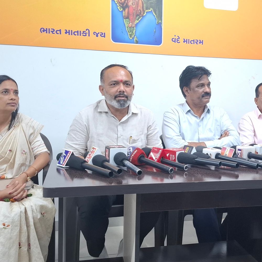 કોંગ્રેસનું ચૂંટણી પંચને બદનામ કરવાનું કાવતરું:SIR પ્રક્રિયા સંપૂર્ણ પારદર્શી, કોંગ્રેસ જનમત ગુમાવી ભ્રામક પ્રચાર કરતી હોવાનો ધારાસભ્યનો આક્ષેપ
