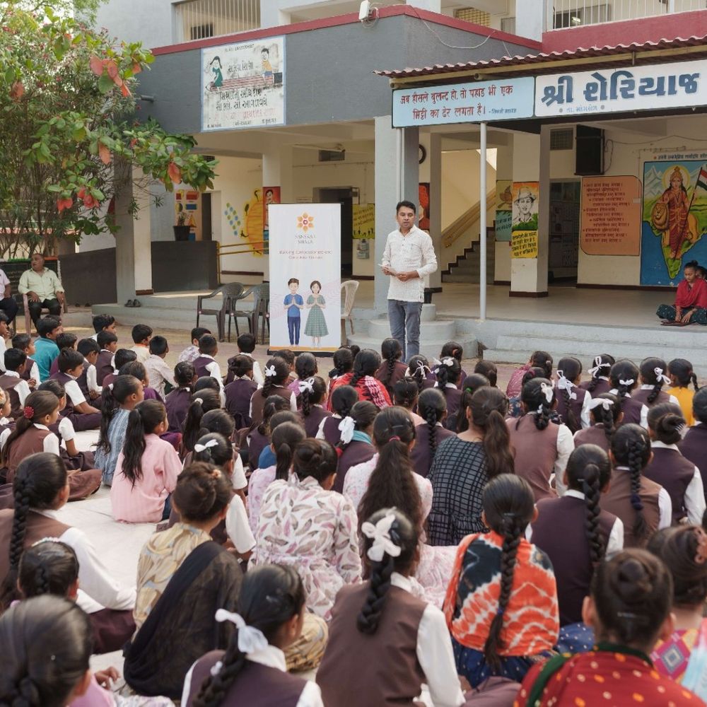 વિકસિત ભારતના નિર્માણ માટે 'સંસ્કારશાળા'નો અનોખી પહલ:જૂનાગઢ અને ગીર સોમનાથની શાળાઓમાં બાળકો મેળવી રહ્યા છે મૂલ્યશિક્ષણ
