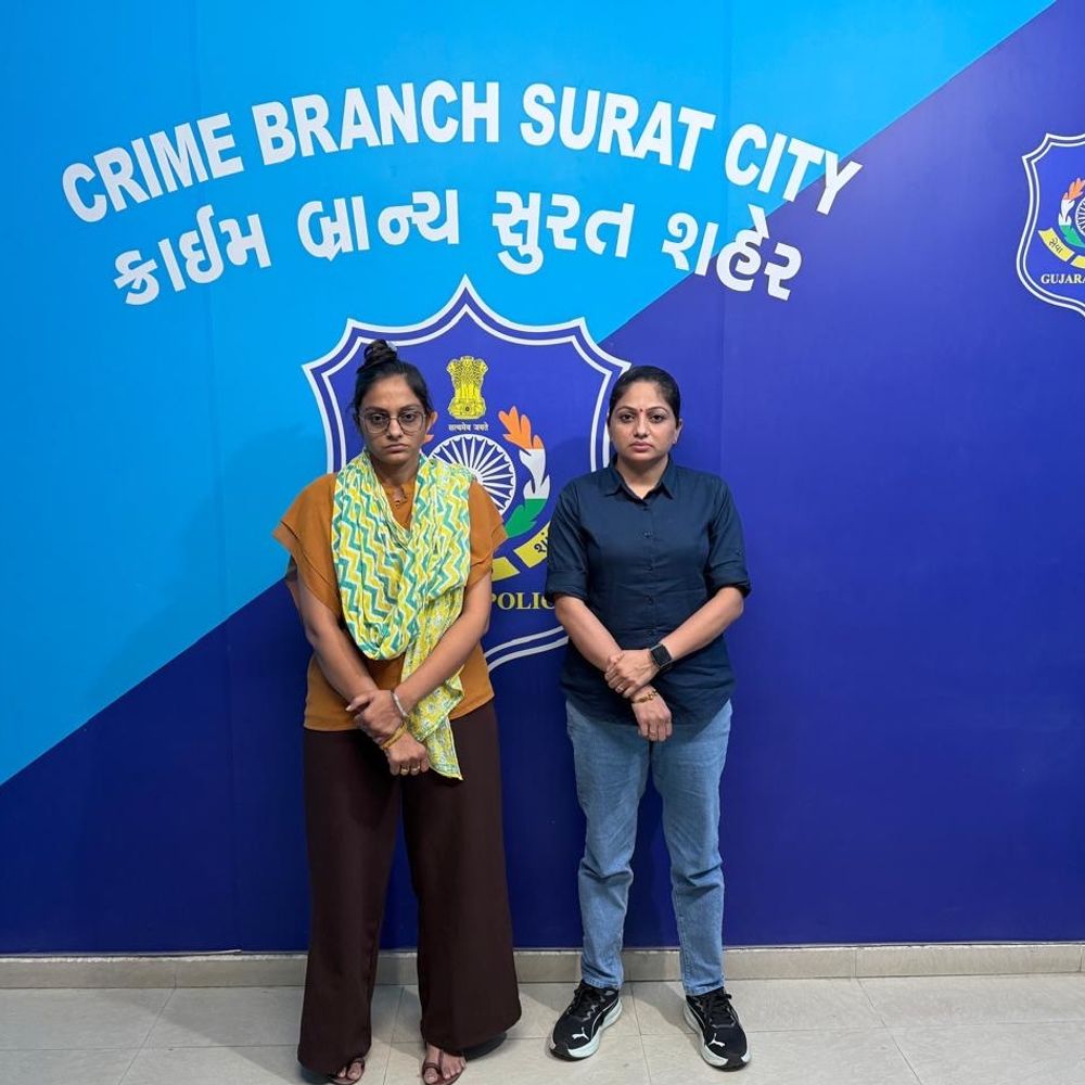 છેતરપિંડીના ગુનામાં એક વર્ષથી ફરાર મહિલા આરોપી ઝડપાઈ:રોકાણકારોને 8 મહિનામાં નાણાં બમણા કરવાની લાલચ આપી, બેંક ટ્રાન્સફર અને ક્રિપ્ટોકરન્સીમાં લાખો રૂપિયા પડાવ્યા