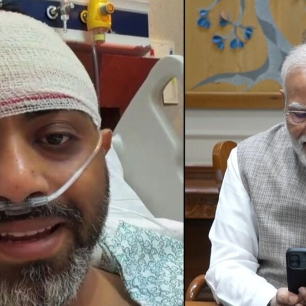 PM મોદીએ સ્મિત મચ્છર સાથે વાત કરી:કેપ્ટન પોતાનો અનુભવ સંભળાવતી વખતે રડી પડ્યા, કહ્યું- એ સમયે હું હનુમાન ચાલીસા બોલતો રહ્યો; વાતચીતના અંતમાં ‘જય શ્રીકૃષ્ણ’ કહ્યું