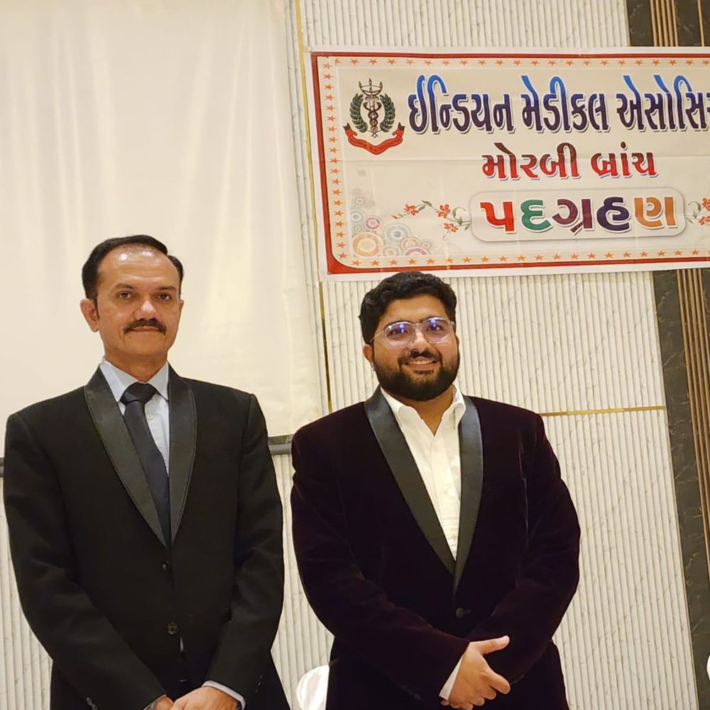 મોરબી IMAમાં નવી ટીમનો પદગ્રહણ સમારોહ યોજાયો:ડૉ. રાજેશ ફલાડીયા પ્રેસિડેન્ટ, ડૉ. ધર્મેશ ભાલોડિયા સેક્રેટરી અને જયેશ સનારિયા ખજાનચી બન્યા