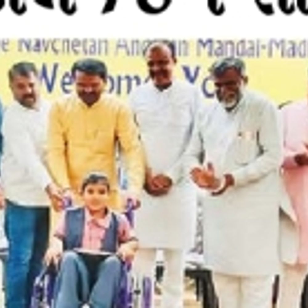 માધાપરમાં ૧૮૪ દિવ્યાંગજનોને સહાય: વ્હીલચેર બનશે ઉપયોગી, જીવનમાં ઉમેરાયો ‘સાધનરૂપી સહારો’