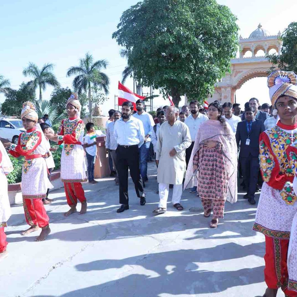 મોરબીમાં 'સેવા સંકલ્પ અભિયાન' હેઠળ વિદ્યાર્થી સ્પર્ધાનું આયોજન:રાજ્યમંત્રી રિવાબા જાડેજાએ વિજેતાઓને સન્માનિત કર્યા, વહીવટી તંત્રના આયોજનને બિરદાવ્યું