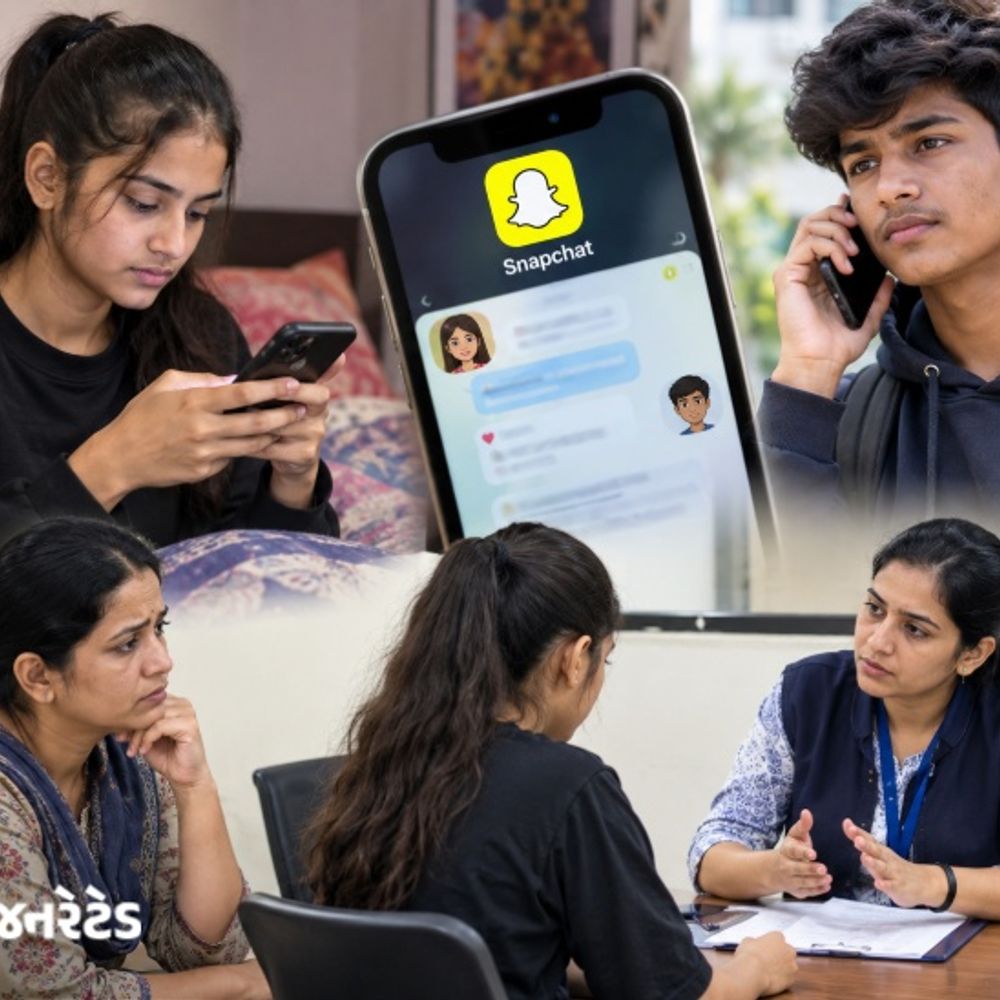 સ્નેપચેટ પર સગીરાને 17 વર્ષના કિશોર સાથે પ્રેમ થયો:16 વર્ષની દીકરીએ અભ્યાસ છોડી લગ્નની જીદ પકડતાં માતાએ ‘અભયમ’ની મદદ માગી