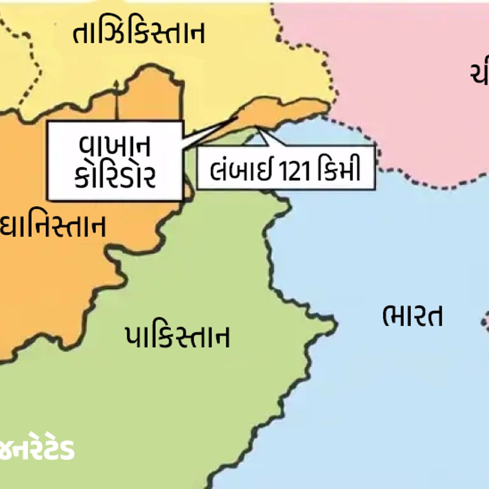 અફઘાનિસ્તાને ચીન સુધી બનાવ્યો માર્ગ, ભારત માટે ચિંતાનો વિષય:121 કિમીનો વાખાન કોરિડોર ચીન માટે સીધો માર્ગ, લદ્દાખ પાસે વધશે અસર