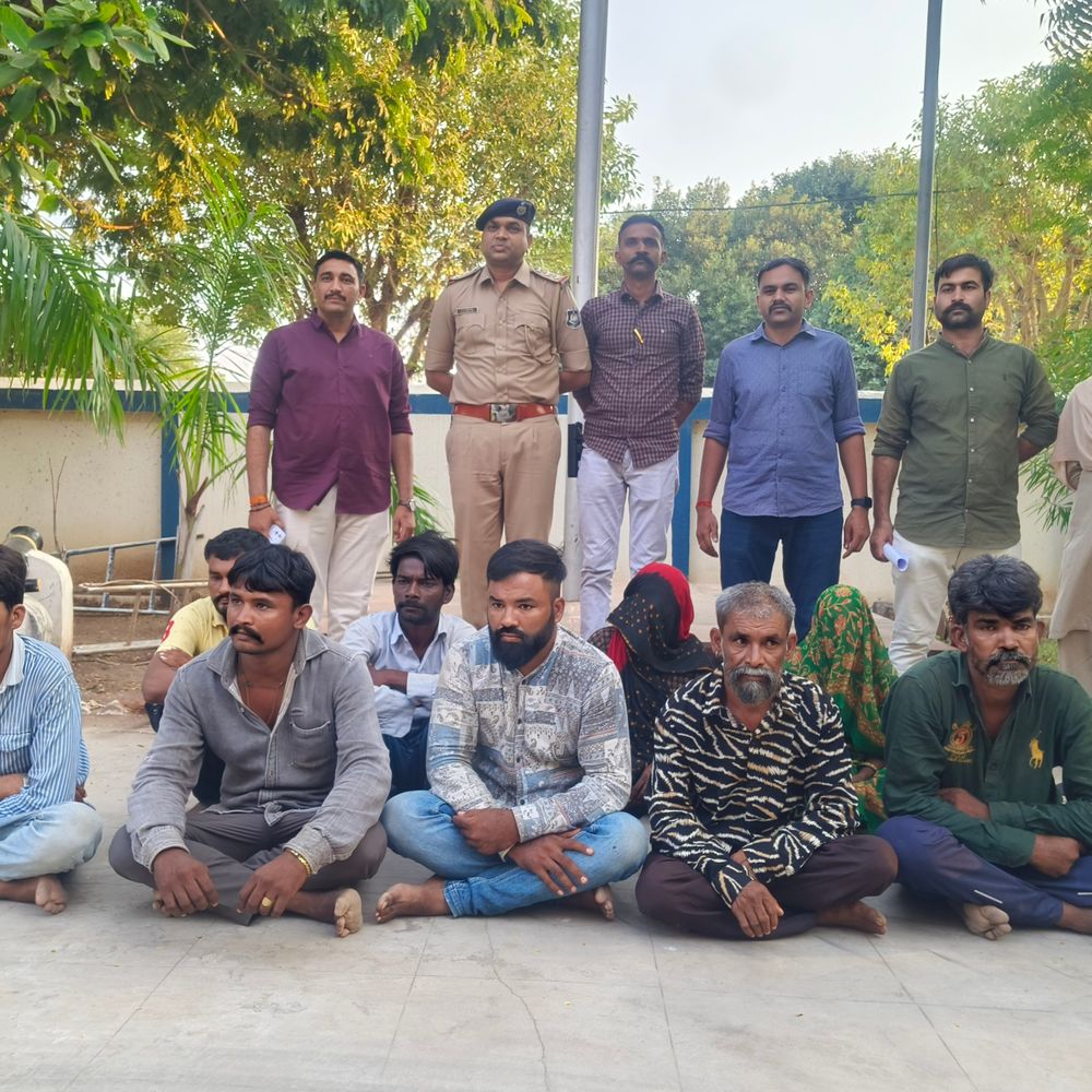 શુદ્ધિકરણના નામે મહિલા પર ગેંગરેપ:સોશિયલ મીડિયા પર વીડિયો વાયરલ થતા સુરેન્દ્રનગર પોલીસે 9 આરોપીઓને પકડ્યા