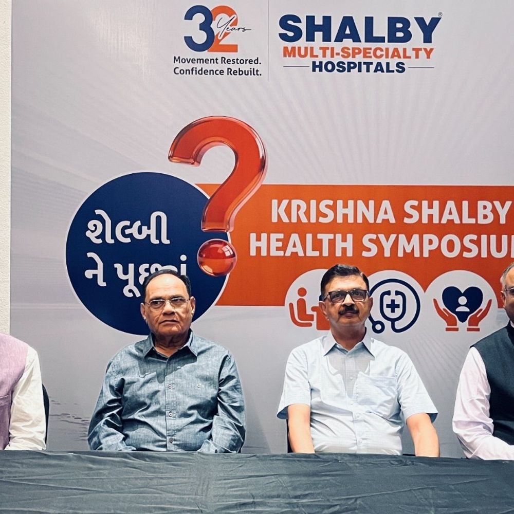 શેલામાં શેલ્બીનો સફળ હેલ્થ સિમ્પોઝિયમ કાર્યક્રમ:દક્ષિણ-પશ્ચિમ અમદાવાદના લોકોને ઘર આંગણે મળશે મલ્ટિસ્પેશિયાલિટી અને આયુષ્માન સેવાઓ