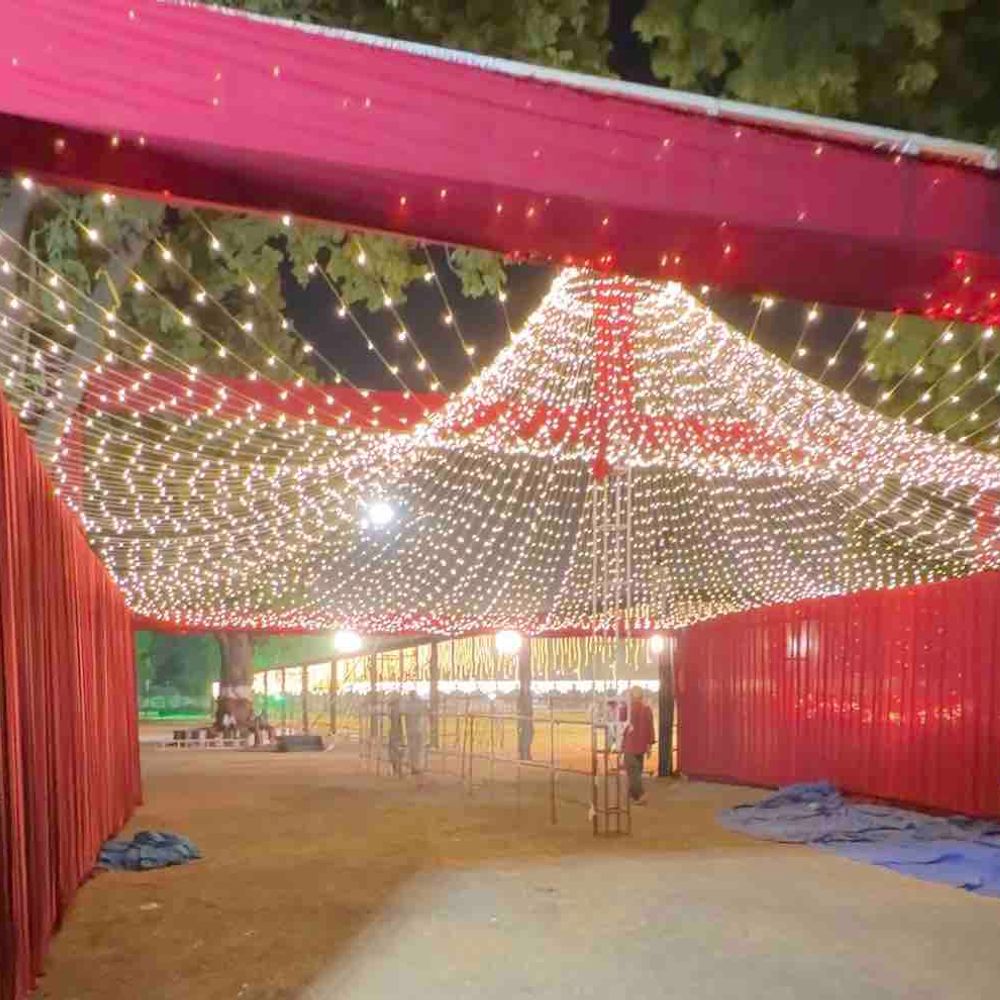 ગોધરા પોલીસ પરેડ ગ્રાઉન્ડ ખાતે નિઃશુલ્ક ગરબાનું આયોજન:મહિલાઓની સુરક્ષા માટે 35 CCTV કેમેરા,શી-ટીમનો બંદોબસ્ત; ગૂગલ ફોર્મથી રજિસ્ટ્રેશન ફરજિયાત