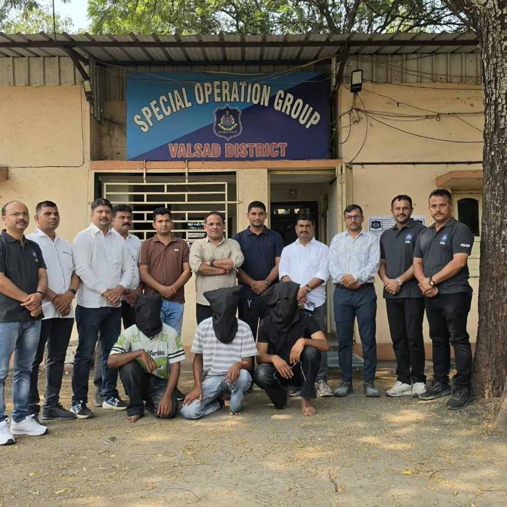 મેડ સંધુ મર્ડર કેસના 3 શૂટરો ગુજરાતમાંથી ઝડપાયા:વાપીમાં ATS અને વલસાડ SOGના સંયુક્ત ઓપરેશનમાં દબોચાયા, પંજાબ પોલીસ તપાસ માટે લઈ ગઈ