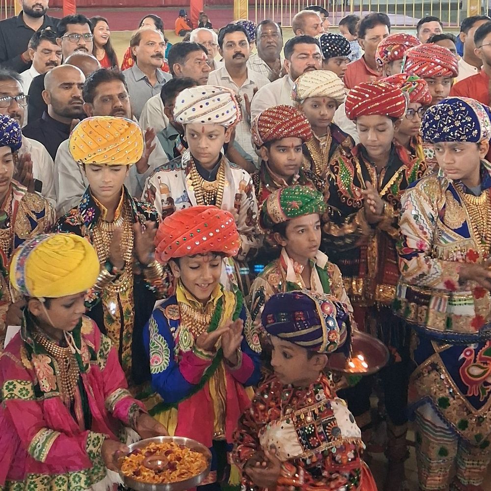 ગીર સોમનાથમાં ભાજપના ‘નમો રાસોત્સવ’માં સાંસદ રાજેશ ચુડાસમા ગરબે ઘૂમ્યા:વેરાવળના KCC ગ્રાઉન્ડમાં ‘વેલકમ નવરાત્રિ-2026’ અંતર્ગત ભવ્ય આયોજન; પાંચ વર્ષથી પરંપરા જાળવી