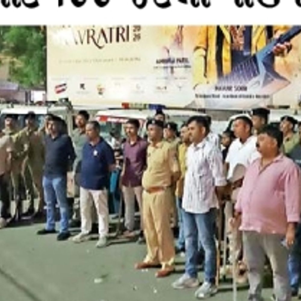 નવરાત્રી દરમિયાન પશ્ચિમ કચ્છ પોલીસનો સુરક્ષા એક્શન પ્લાન