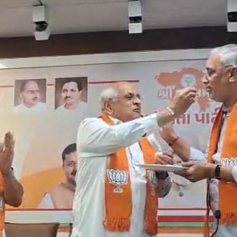 સ્થાનિક સ્વરાજની ચૂંટણીમાં ભાજપનો ભવ્ય વિજય:ગાંધીનગર મનપાની 44માંથી 38 અને ઓખા નગરપાલિકાની 36માંથી 33 બેઠકો પર જીત મેળવી