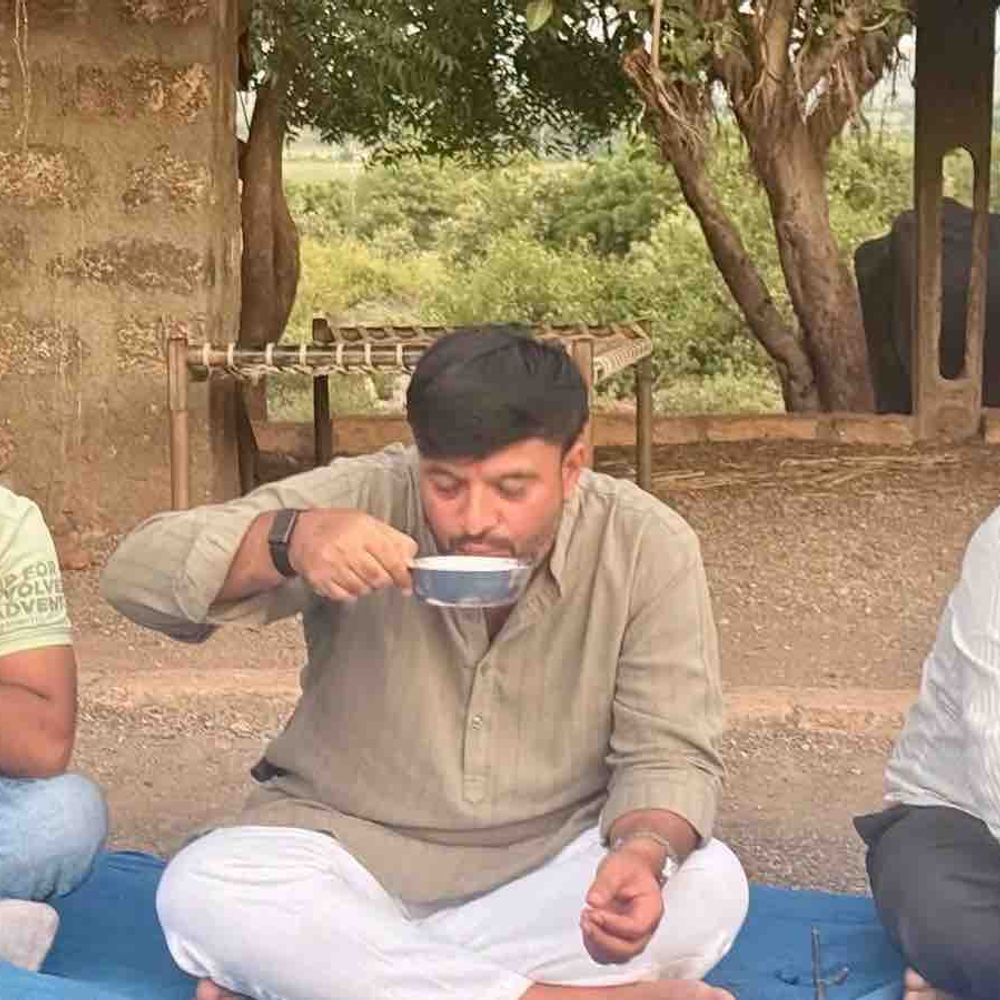 જામજોધપુરમાં ધારાસભ્ય હેમંતભાઈ ખવાએ ₹77 લાખના ચેકડેમનું ખાતમુહૂર્ત કર્યું:મોટી ભરડ ગામે જળસંચયથી જળસમૃદ્ધિ તરફ વધુ એક કદમ