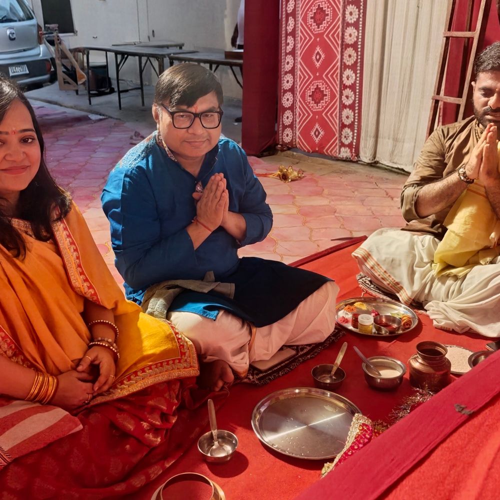 મારી સોસાયટી મારી નવરાત્રિ:સ્ટેન્ઝા એપાર્ટમેન્ટમાં નવરાત્રીનો પ્રારંભ, VIP રોડ શેલા ખાતે માતાજીના ઘટ સ્થાપન સાથે પ્રથમ દિવસની ઉજવણી થઈ