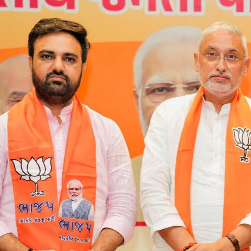 નરેશ દેસાઈને ગુજરાત ભાજપ યુવા મોરચાની કમાન સોંપાઈ:બે ટર્મથી મહામંત્રી, હવે પ્રમુખની જવાબદારી; ABVPથી શરૂ થઈ રાજકીય સફર