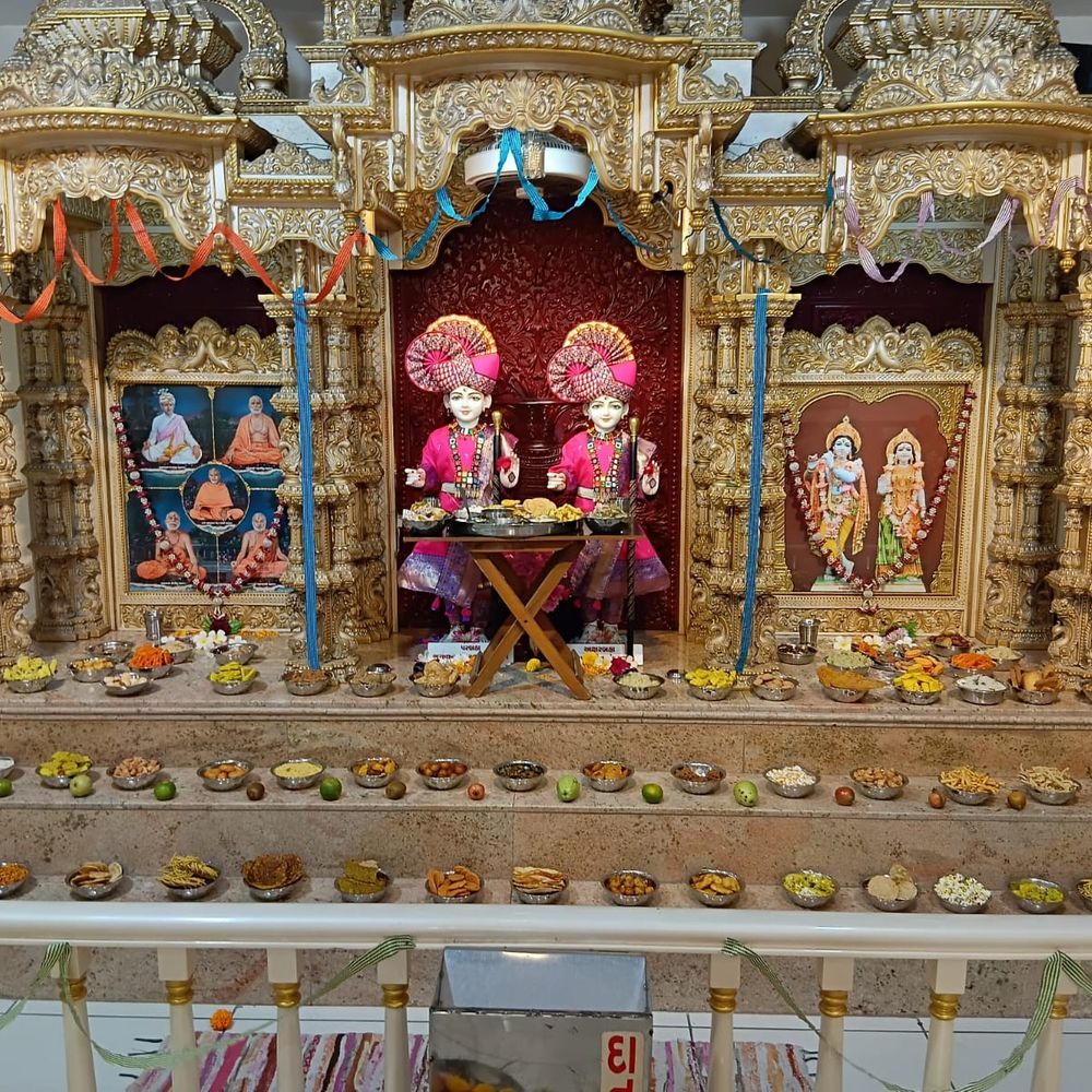 બીએપીએસ સ્વામિનારાયણ મંદિરનો નવમો પાટોત્સવ સંપન્ન:જલાલપુર વિસ્તારમાં મહંત સ્વામી મહારાજની પ્રેરણાથી સાકાર થયેલ મંદિર