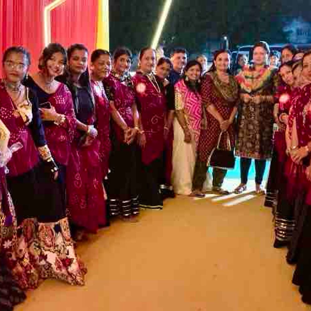 જામનગરમાં મનોદિવ્યાંગ બાળકો માટે બાય-બાય નવરાત્રી રાસોત્સવ:ૐ ટ્રેનિંગ સેન્ટર દ્વારા સતત 16માં વર્ષે આયોજન, સાંસદ પૂનમબેન માડમ પણ જોડાયા