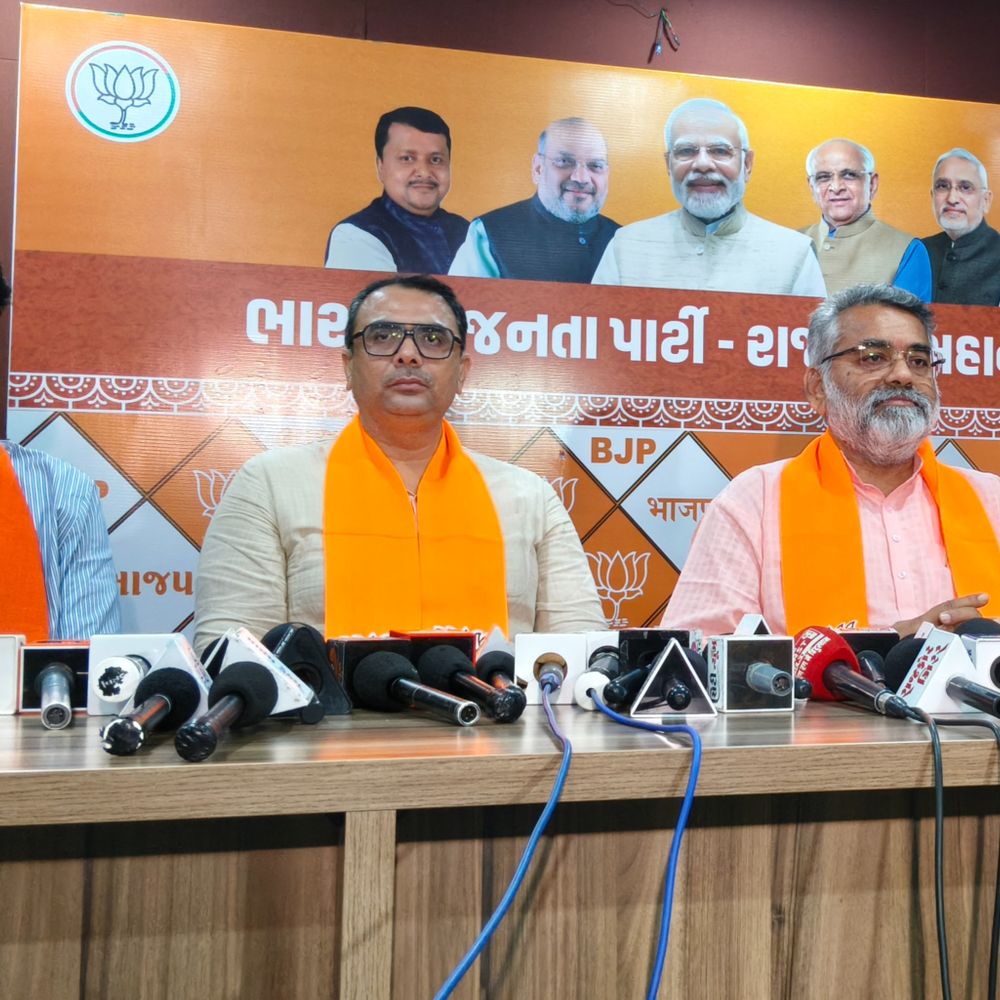 ગુજરાતના દુષ્કાળગ્રસ્ત 4 જિલ્લામાં રાહત પેકેજ:પ્રદેશ ભાજપના મહામંત્રીએ કહ્યું - કોંગ્રેસના કાર્યકાળમાં ખેડૂતો પર ગોળીઓ વરસી, PM મોદીએ નર્મદા યોજના માટે ઉપવાસ કર્યા હતા