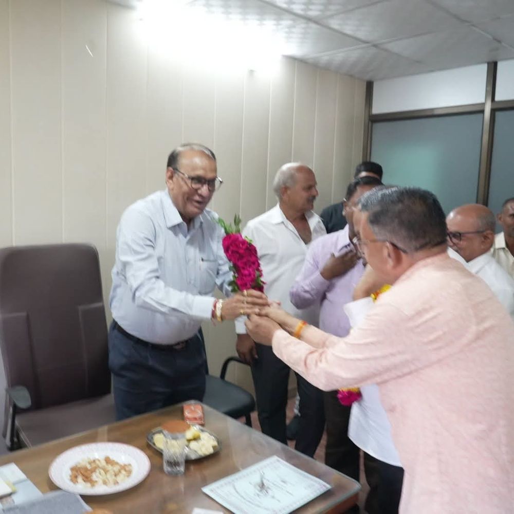 શહેરા ખરીદ વેચાણ સંઘના ચેરમેન તરીકે જેઠા ભરવાડની બિનહરીફ વરણી:હાલ નાફેડ, પંચામૃત ડેરી અને પંચમહાલ બેંકના ચેરમેન; સહકારી ક્ષેત્રના આગેવાનો અને સમર્થકોમાં ઉત્સાહ