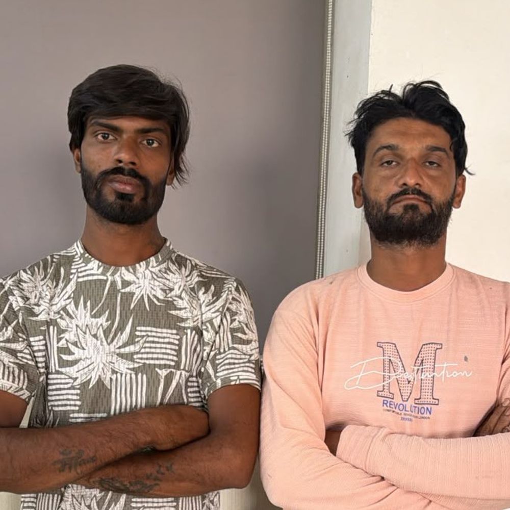 મોરબીમાં ગેરેજ કામ કરતા બે શખસના ખાતામાં ₹3.49 કરોડનું ટ્રાન્ઝેક્શન:94 દિવસમાં થયા કરોડોના વ્યવહાર, સાયબર ફ્રોડ કેસમાં 2 આરોપી ઝડપાયા