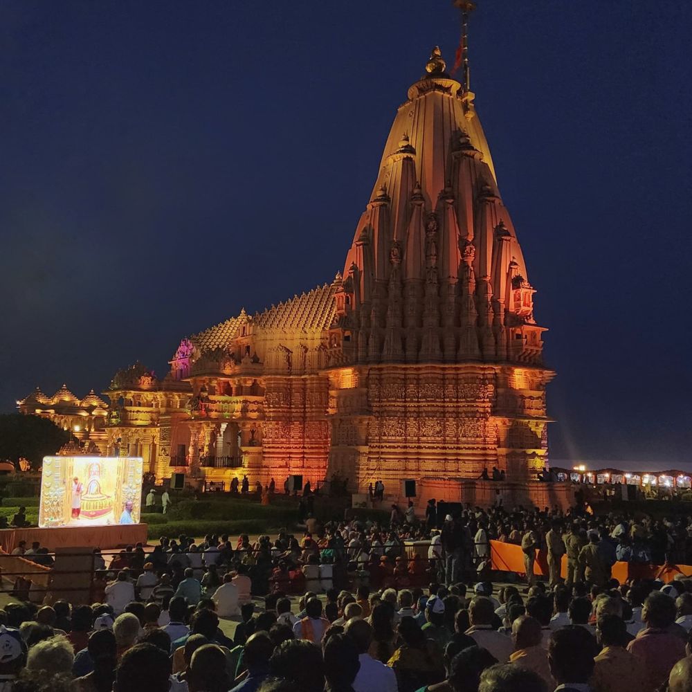 સોમનાથ મંદિરમાં 3D લાઈટ એન્ડ સાઉન્ડ શો ફરી શરૂ:દિવાળી વેકેશનમાં ભક્તો માટે બનશે વિશેષ આકર્ષણ, શનિવાર-રવિવાર અને તહેવારોમાં બે શોનું આયોજન