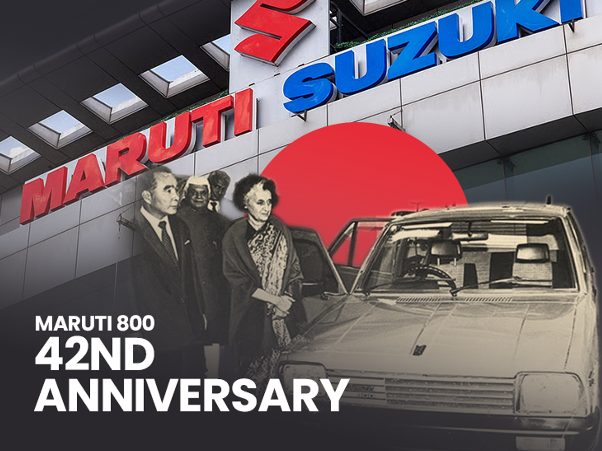 maruさま2028 Once India's dream car, Maruti 800 celebrates 42nd anniversary