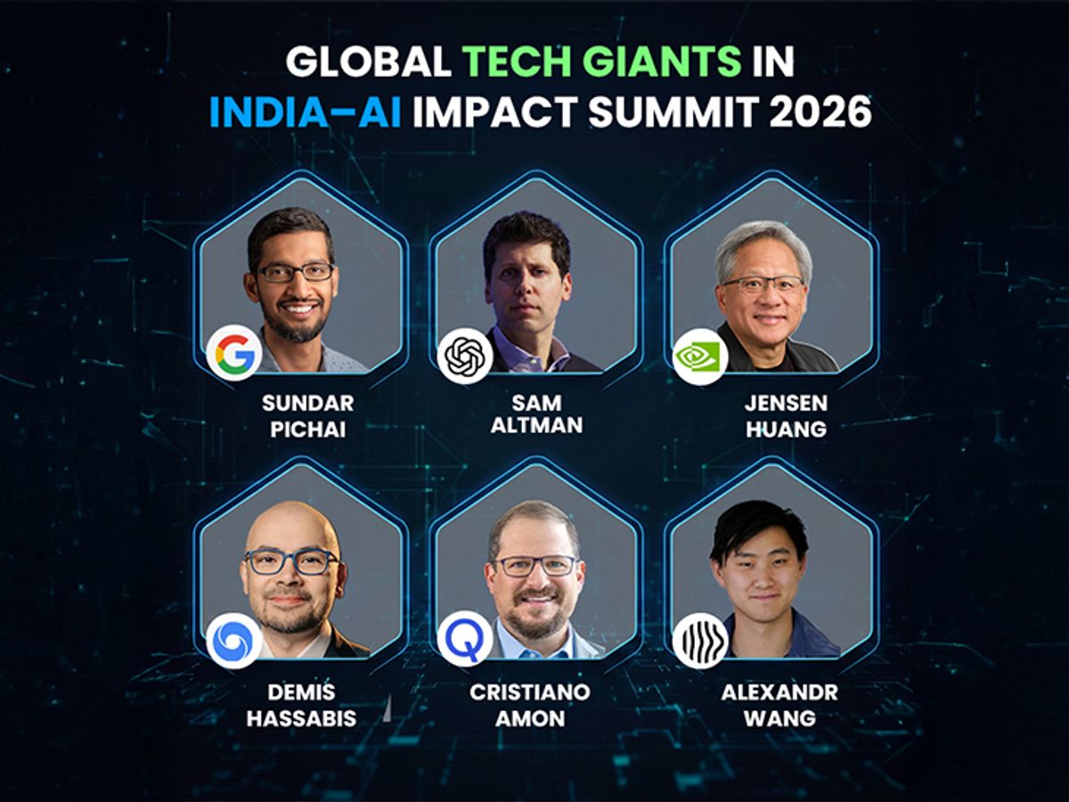 Tech Titans Unite: Altman, Pichai, and Huang Confirmed for India AI ...