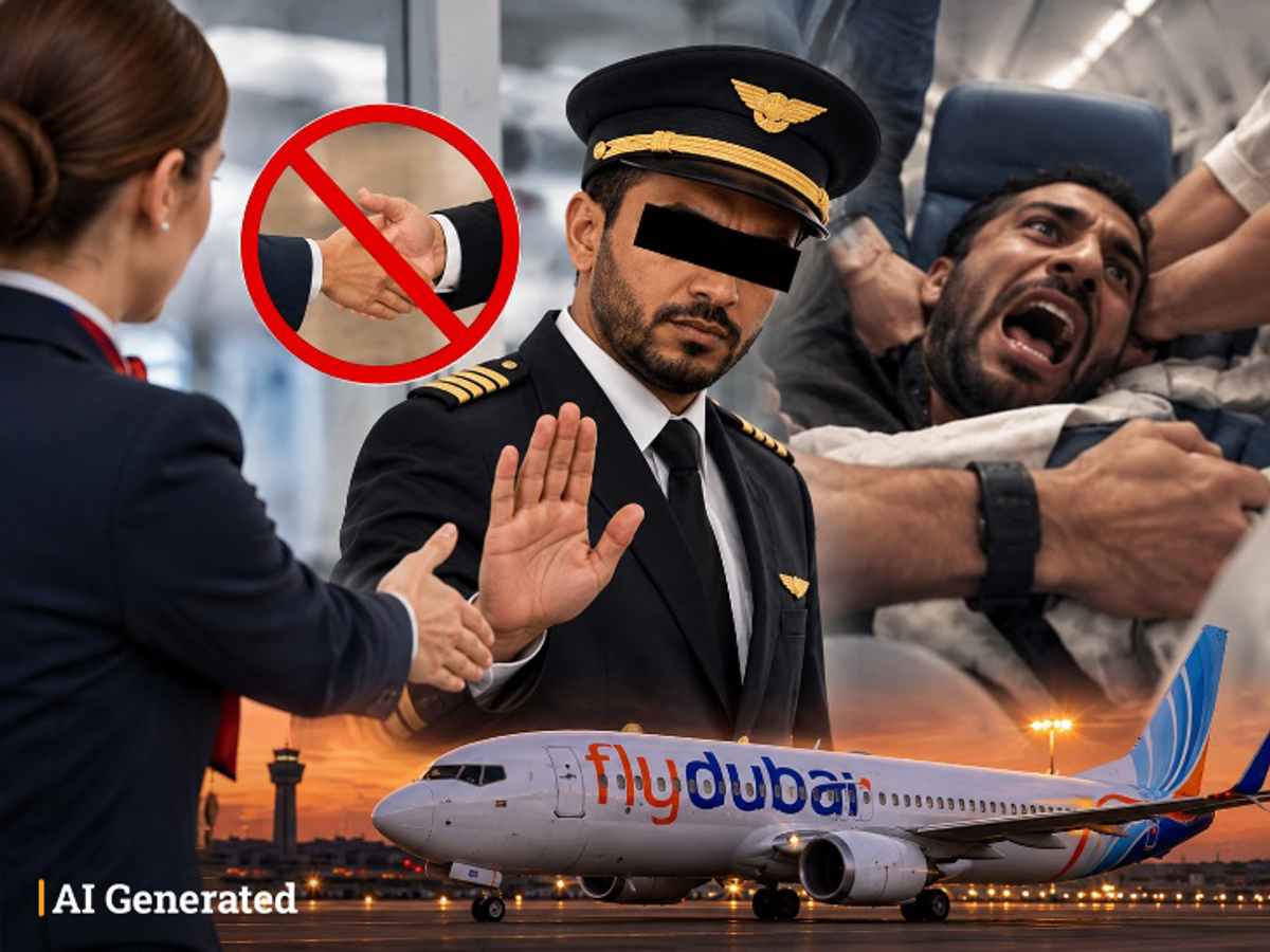 इज़राइली फ़्लाइट को हाईजैक करने की कोशिश; गिरफ़्तार को-पायलट को कल UAE भेजा जाएगा; सऊदी अरब