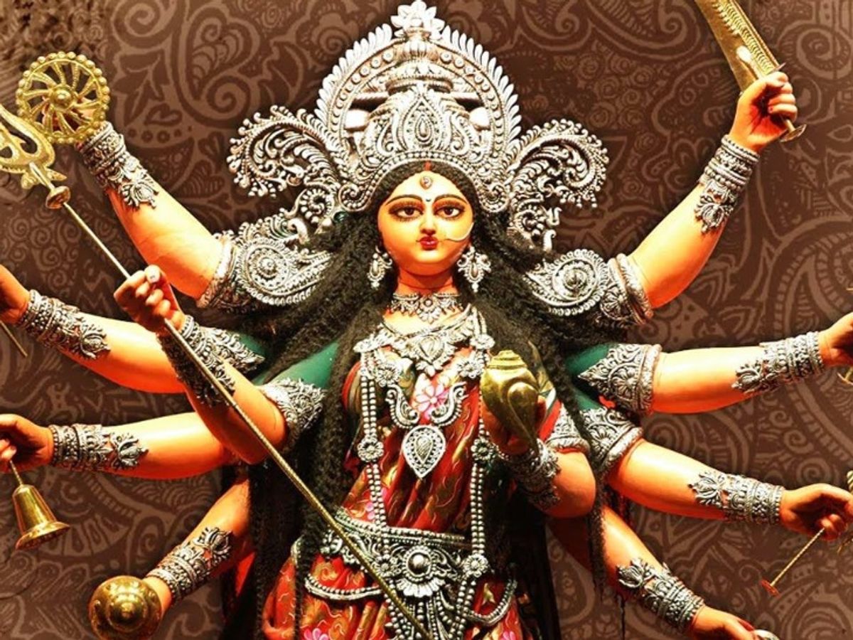 The form of Maa Durga is hidden in every woman, make this day of Navratri a  way to eradicate your distress and a means of happiness, prosperity and  security in life.