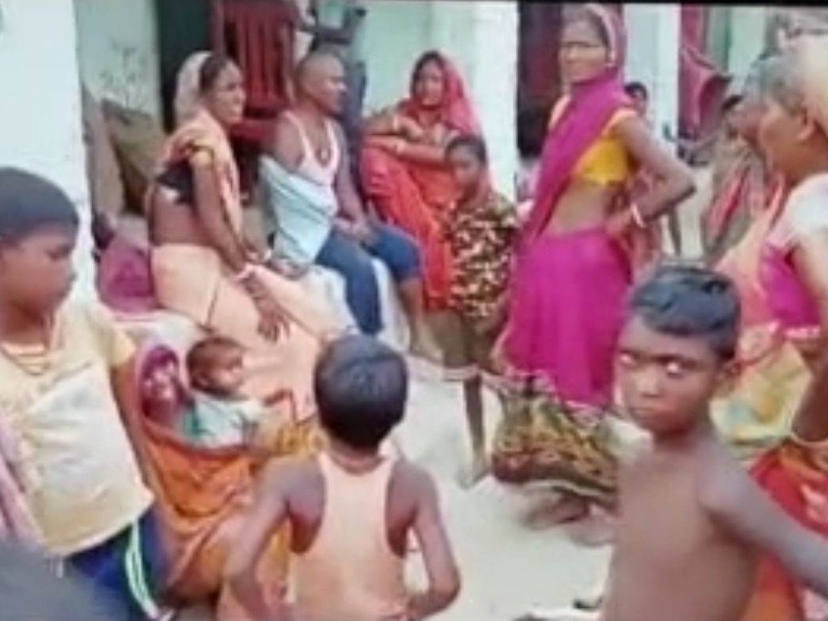 मवेशी के लिए चारा काटने के दौरान गिरी बिजली, दो अन्य घायल | Elderly dies due to lightning in Darbhanga, Lightning fell while cutting fodder for cattle, two others injured - Dainik Bhaskar