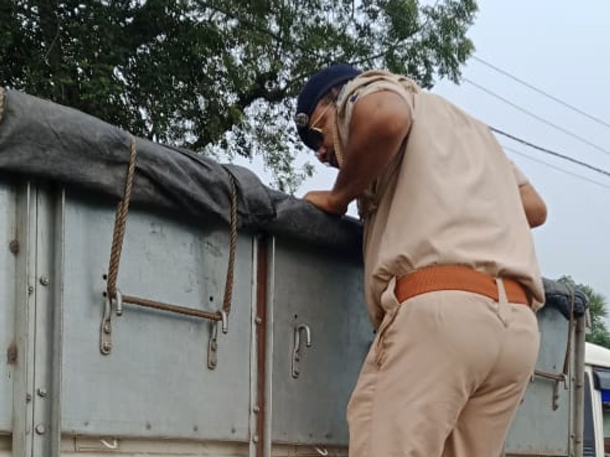 पिकअप पर लोडेड भारी मात्रा में शराब जब्त, उत्पाद विभाग की कार्रवाई से शराब  तस्करों में हड़कंप | Liquor seized in huge quantity loaded on pickup,  action of excise department ...