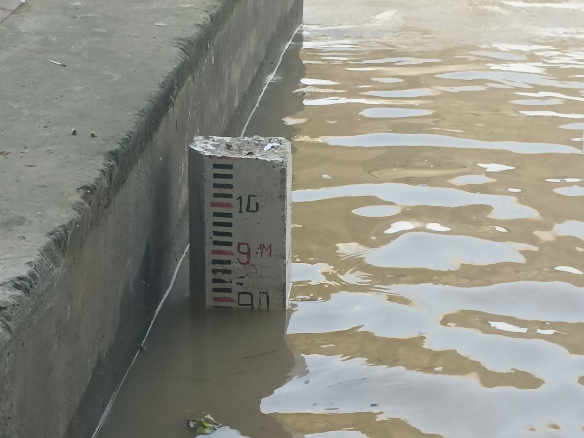 Ganga flowing above danger mark in Patna, water level rising for 5 days | पटना में खतरे के निशान से ऊपर बह रही गंगा, 5 दिनों से बढ़ रहा जलस्तर - Dainik Bhaskar